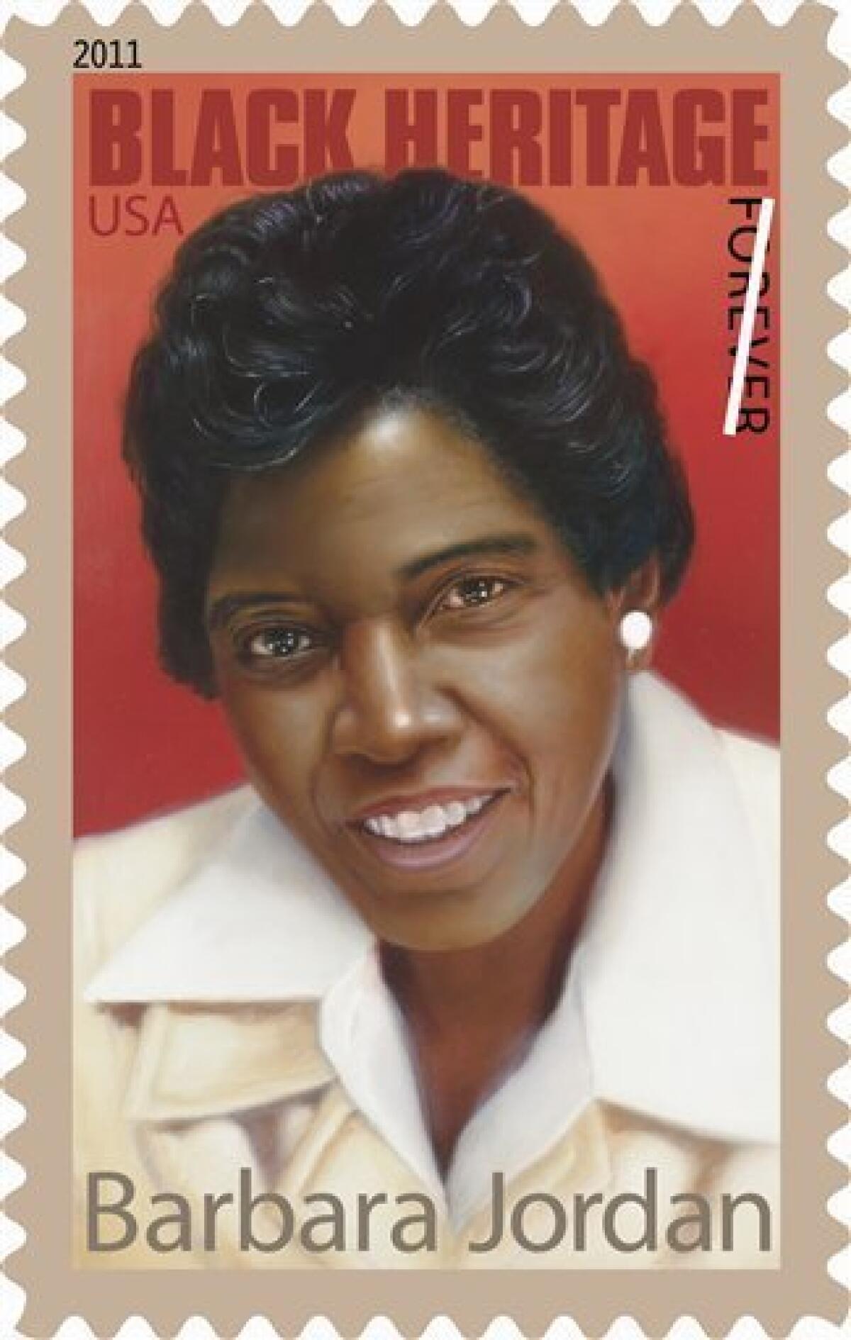 Stamp honors political trailblazer Barbara Jordan The San Diego